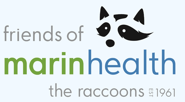 Friends of MarinHealth the Raccoons Logo